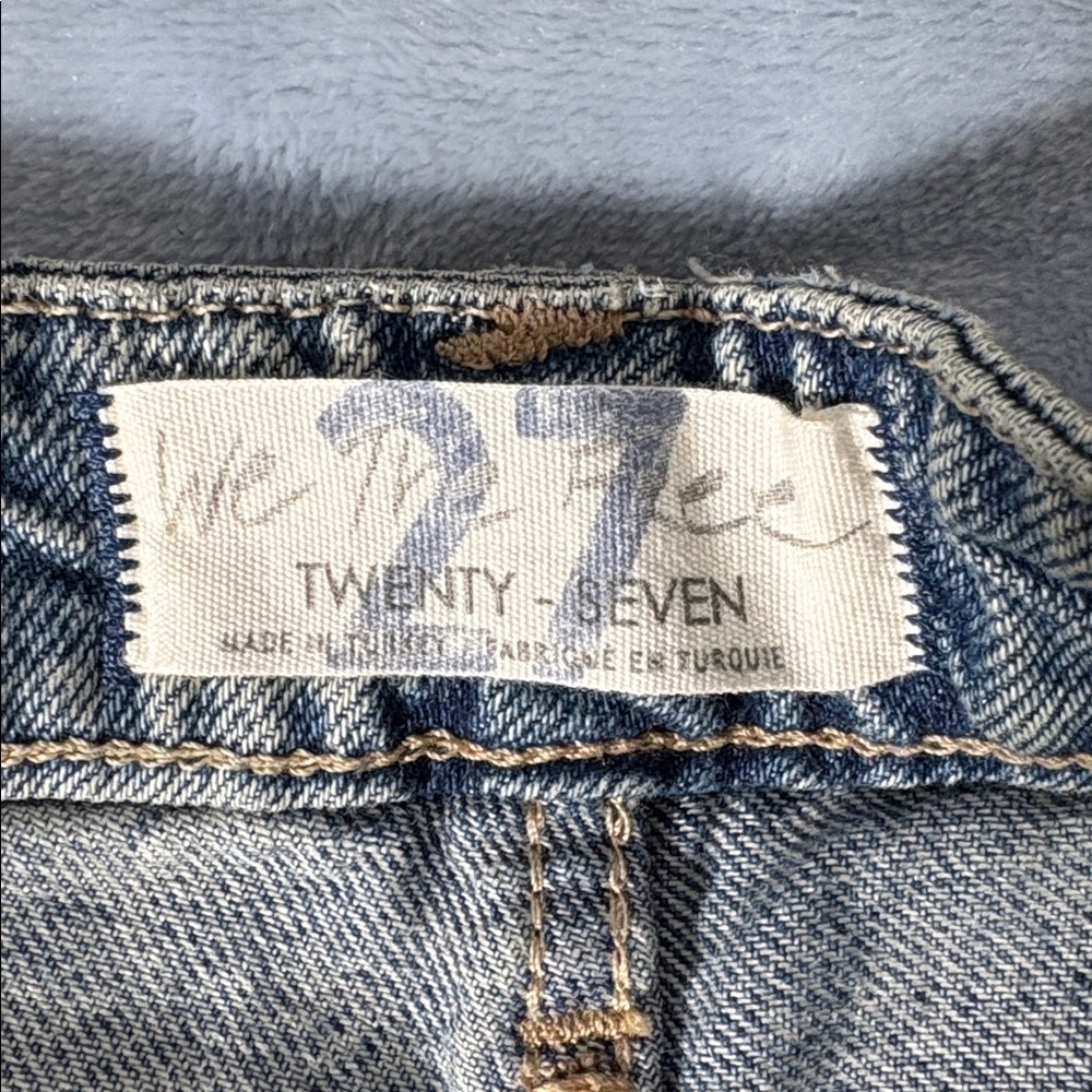 Free People We The Free Fast Times High Rise Mom Jeans - Picture 2 of 10